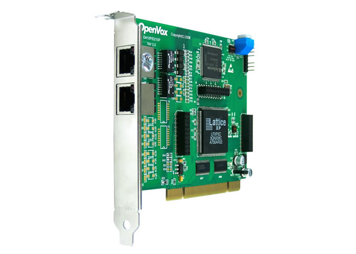 Tarjeta PCI o PCIE para RDSI Primario (PRI) / E1 de 2 puertos c/Cancelacin de Eco